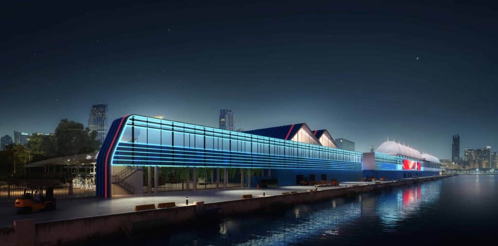 Terminal F rediseñada de Carnival Cruise Line en PortMiami