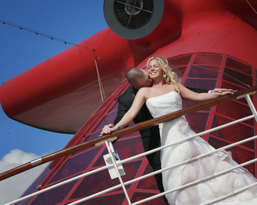 Casarse a bordo de un crucero Carnival