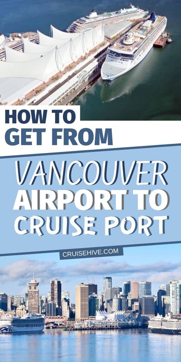 Aeropuerto de Vancouver al puerto de cruceros