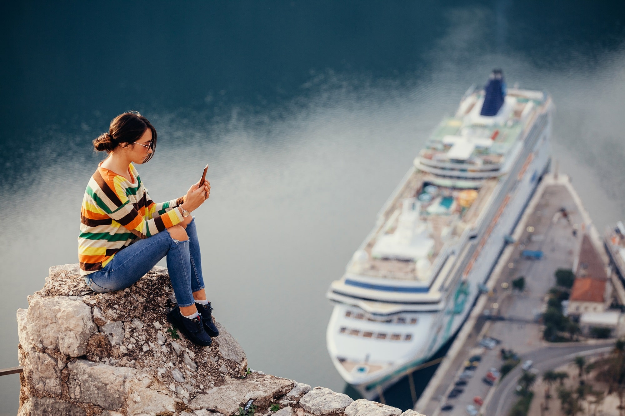 Costo de Internet para cada línea de cruceros