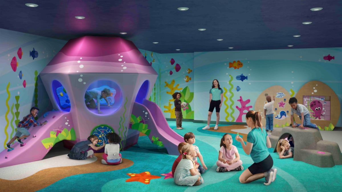 Niños en el crucero Icon of the Seas