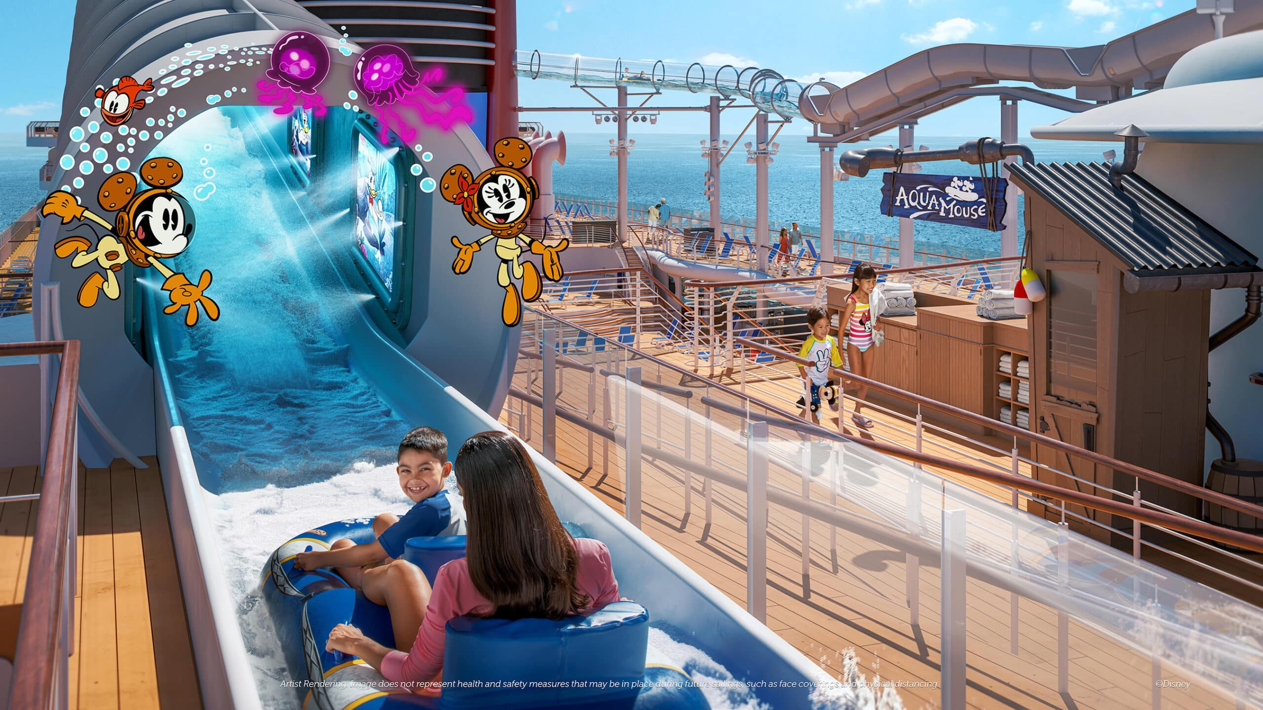 El nuevo barco de Disney, Disney Wish, ofrecerá encantadores cruceros familiares en el verano de 2022