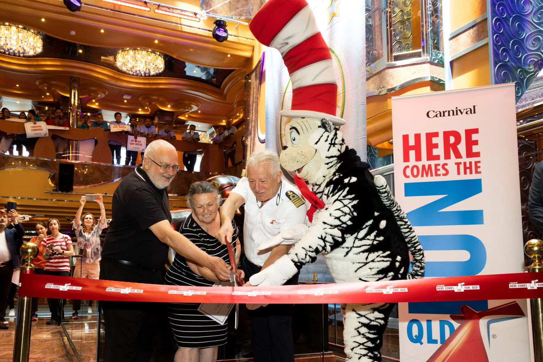 Comienza el primer viaje australiano a bordo del Carnival Luminosa