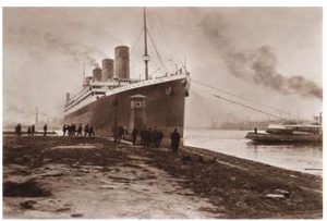 Fuego fatal del Titantic