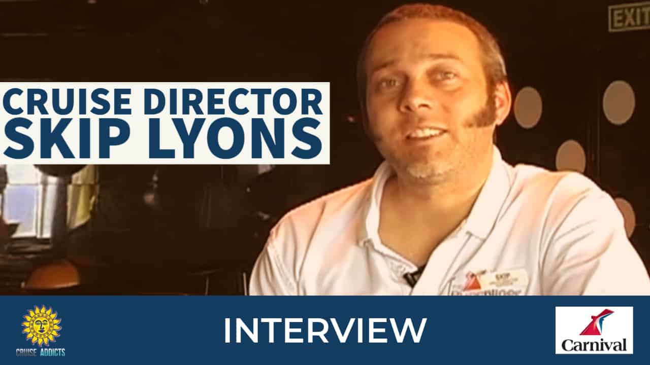 Conozca al director de cruceros de Carnival Imagination, Skip Lyons