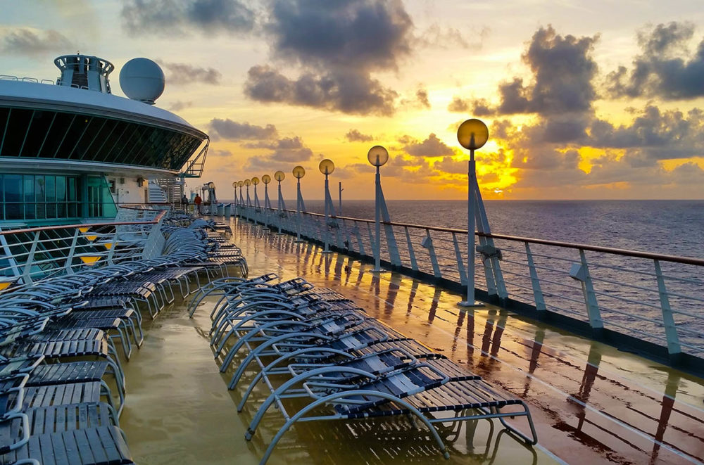 Las mejores (y más fáciles) maneras de mantenerse en forma en un crucero
