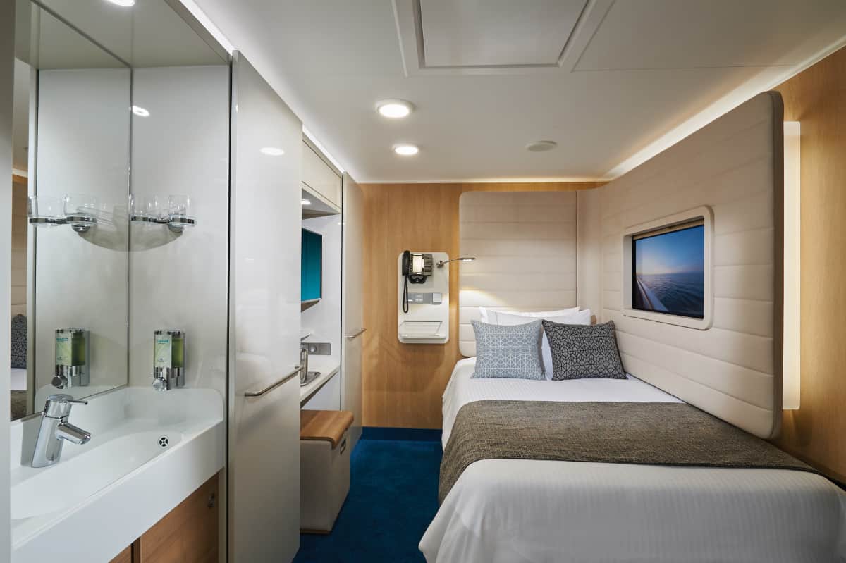 La cabina estudio del Norwegian Bliss