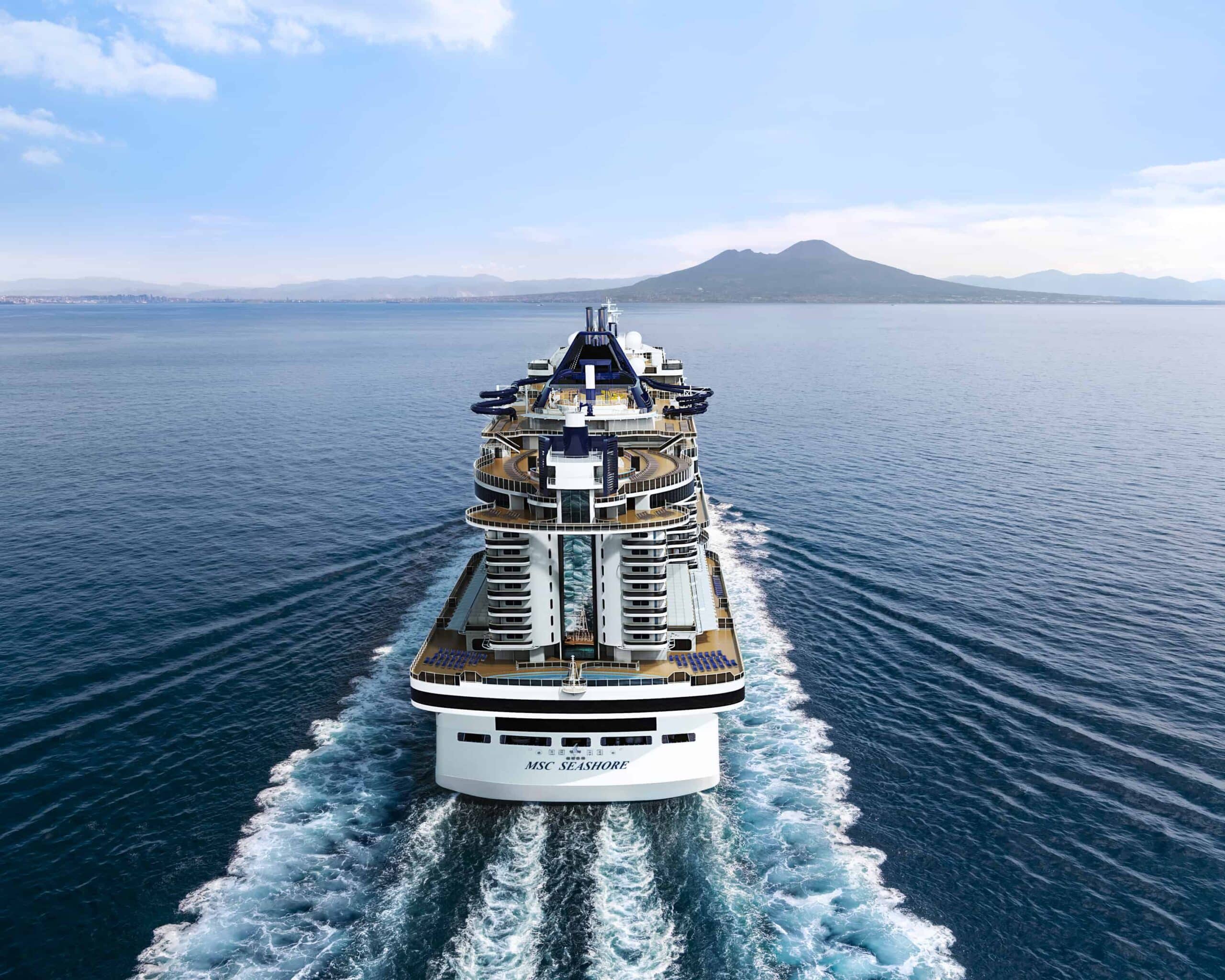 MSC Cruceros comienza la cuenta regresiva de seis meses para el nuevo barco MSC Seashore