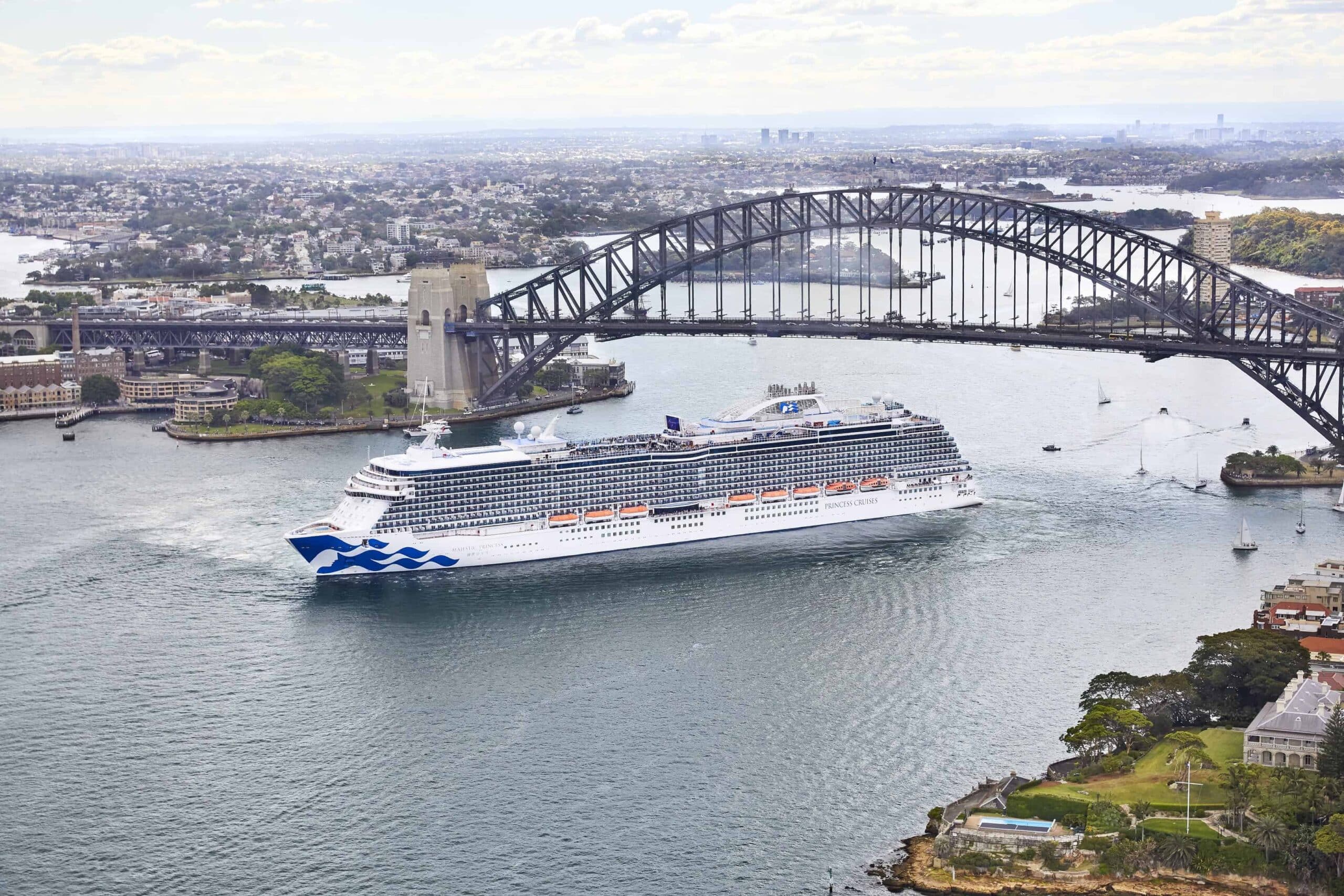 Princess Cruises no reanudará los cruceros por Australia hasta mayo de 2021