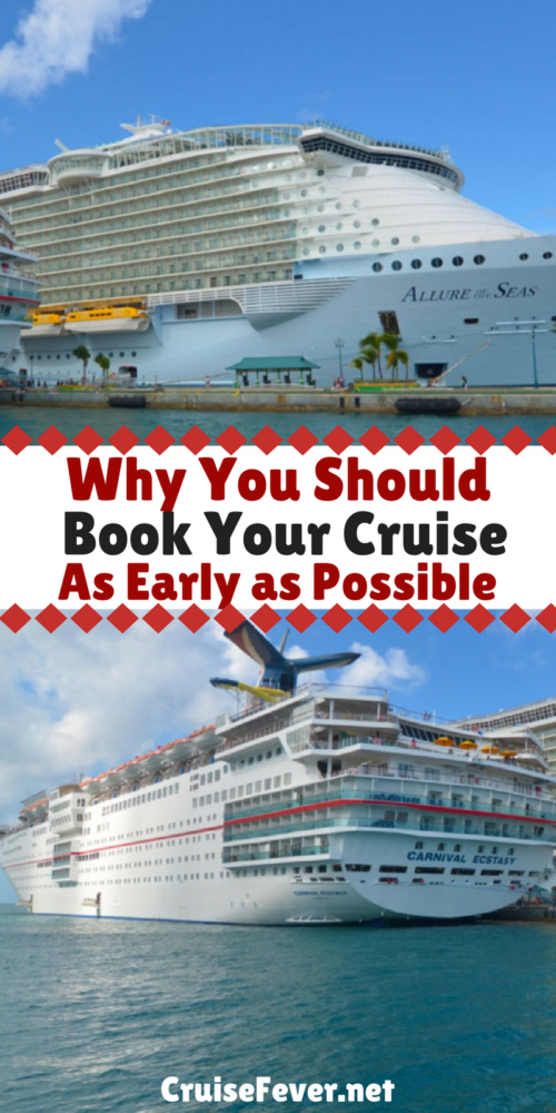 Reserve su crucero lo antes posible