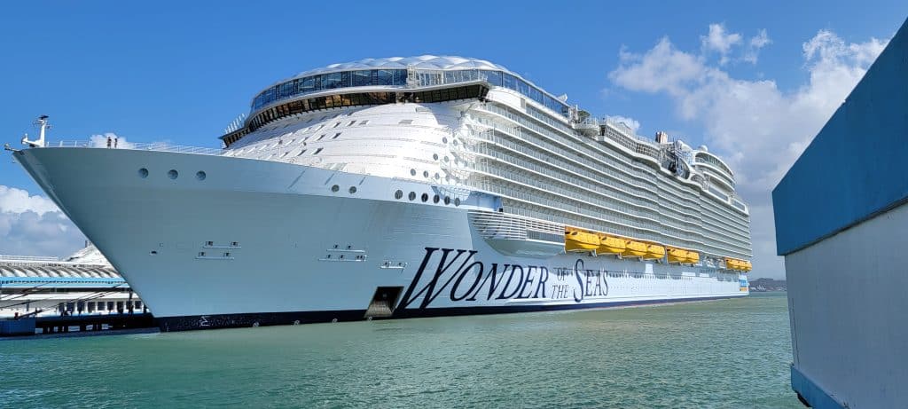 Royal Caribbean nombra oficialmente Wonder Of The Seas maravilla de los mares