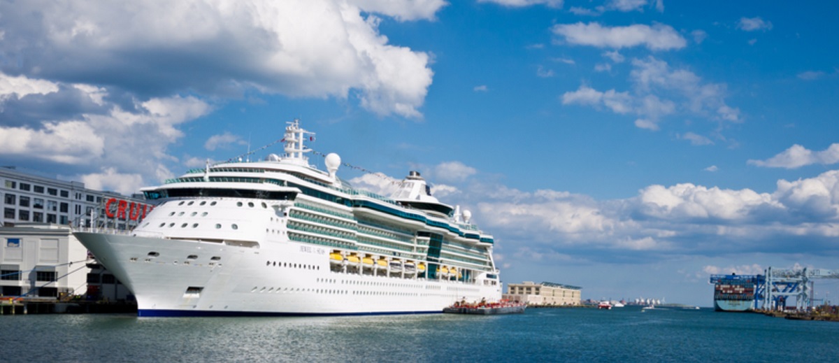 boston puerto de cruceros royal caribbean barco