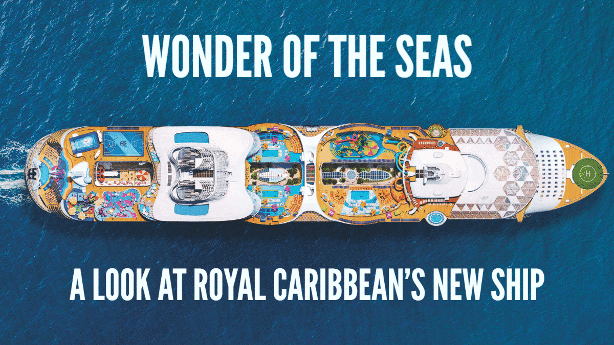 Lo más destacado del crucero Wonder Of The Seas