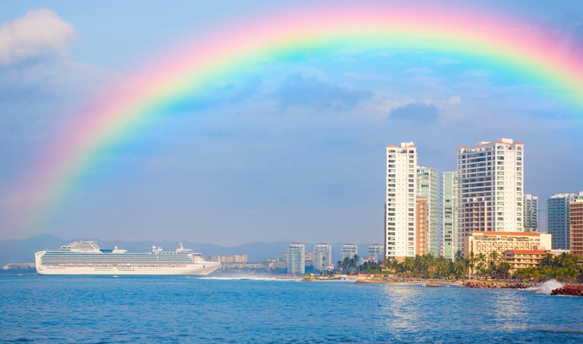 Crucero y Rainbow en Puerto Vallarta